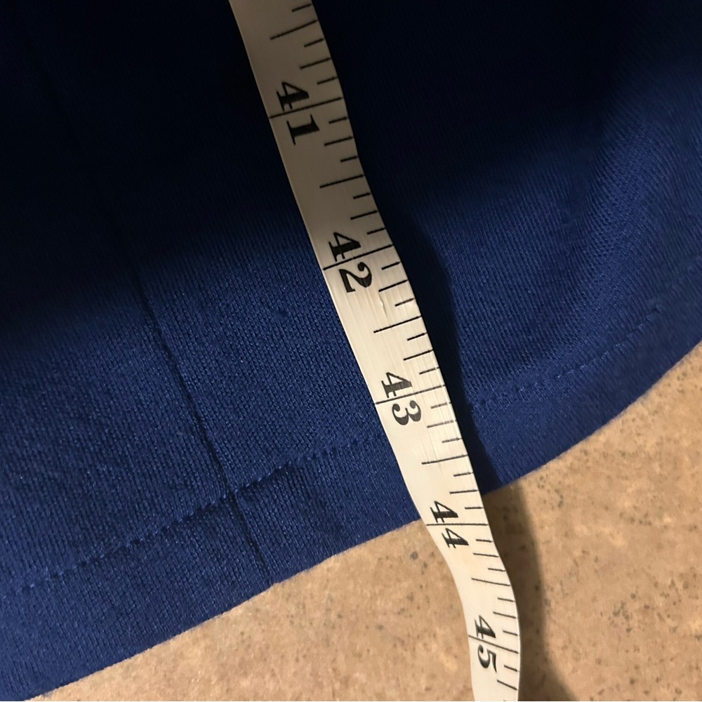 Lafayette 148 Dress - 100% Virgin wool Royal blue cowl neck long sleeve - Picture 10 of 10